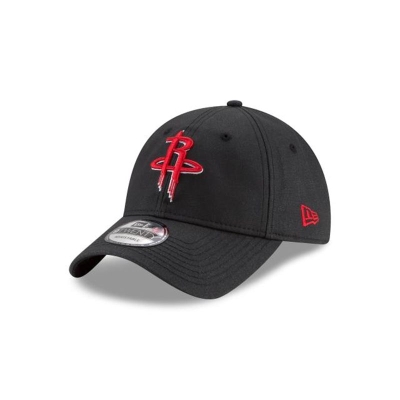 Sapca New Era Houston Rockets NBA Waxed Canvas 9TWENTY Adjustable - Negrii